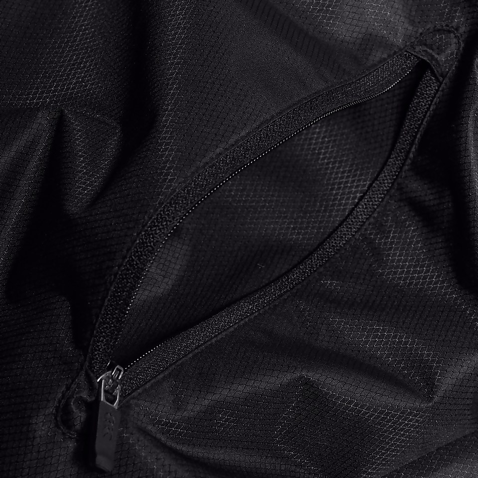 MENS PRO II VAPOSHIELD FULL ZIP RAIN JACKET BLACK