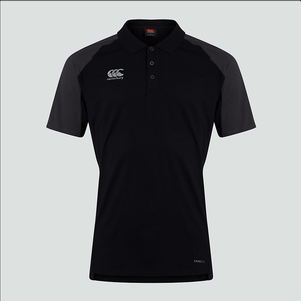 MENS PRO II PERFORMANCE COTTON POLO SHIRT BLACK