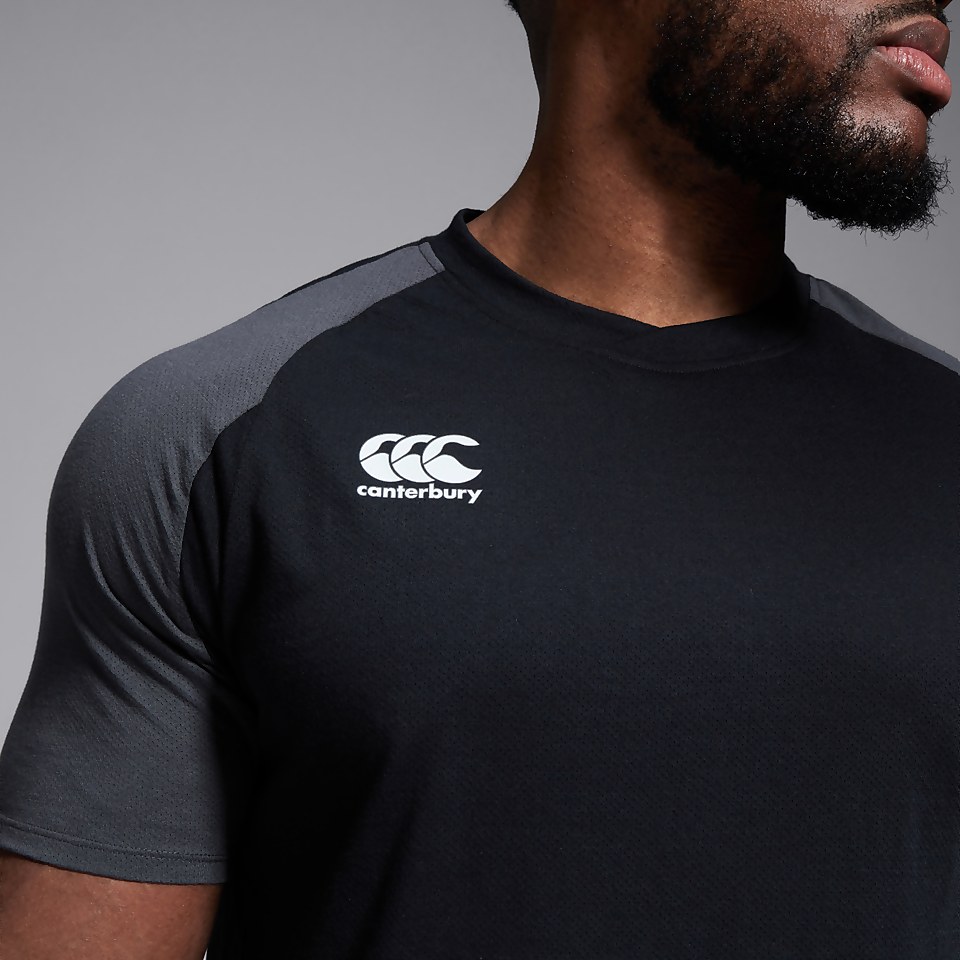 MENS PRO II PERFORMANCE COTTON TEE BLACK
