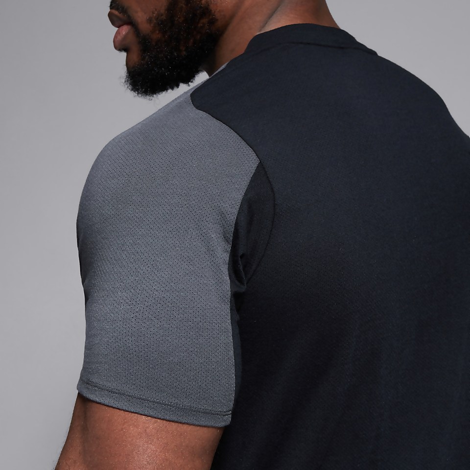 MENS PRO II PERFORMANCE COTTON TEE BLACK