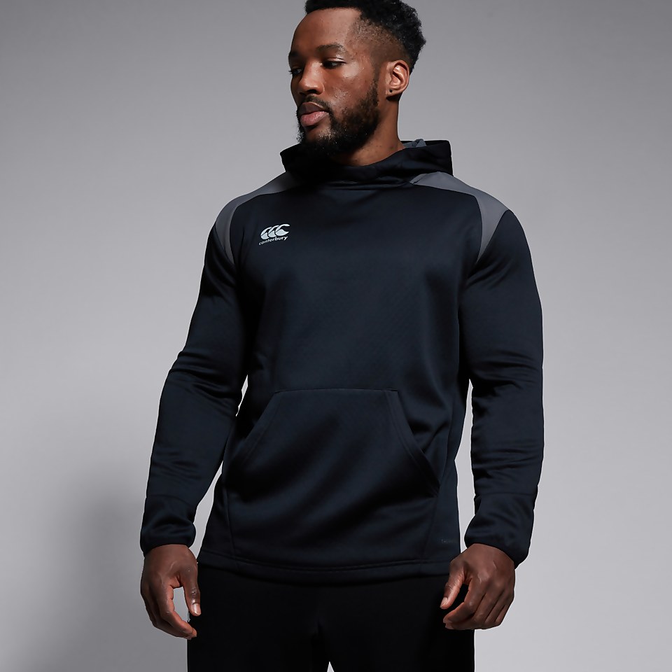 MENS PRO II THERMOREG OVERHEAD HOODY BLACK