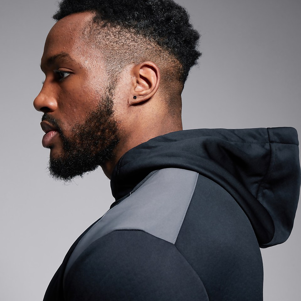 MENS PRO II THERMOREG OVERHEAD HOODY BLACK