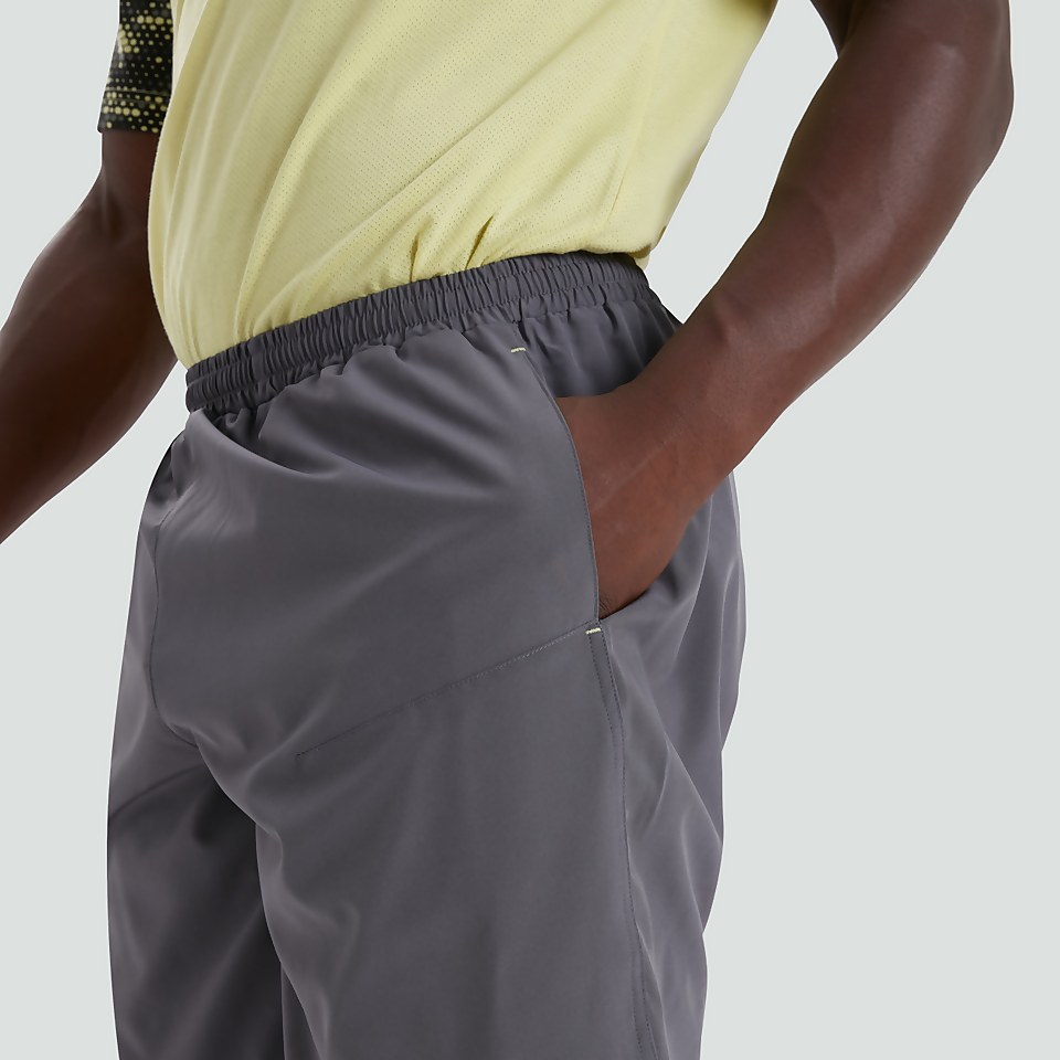 MENS WOVEN GYM SHORT GREY