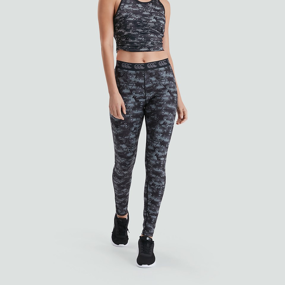 WOMENS VAPODRI FULL LEG TIGHT GREY