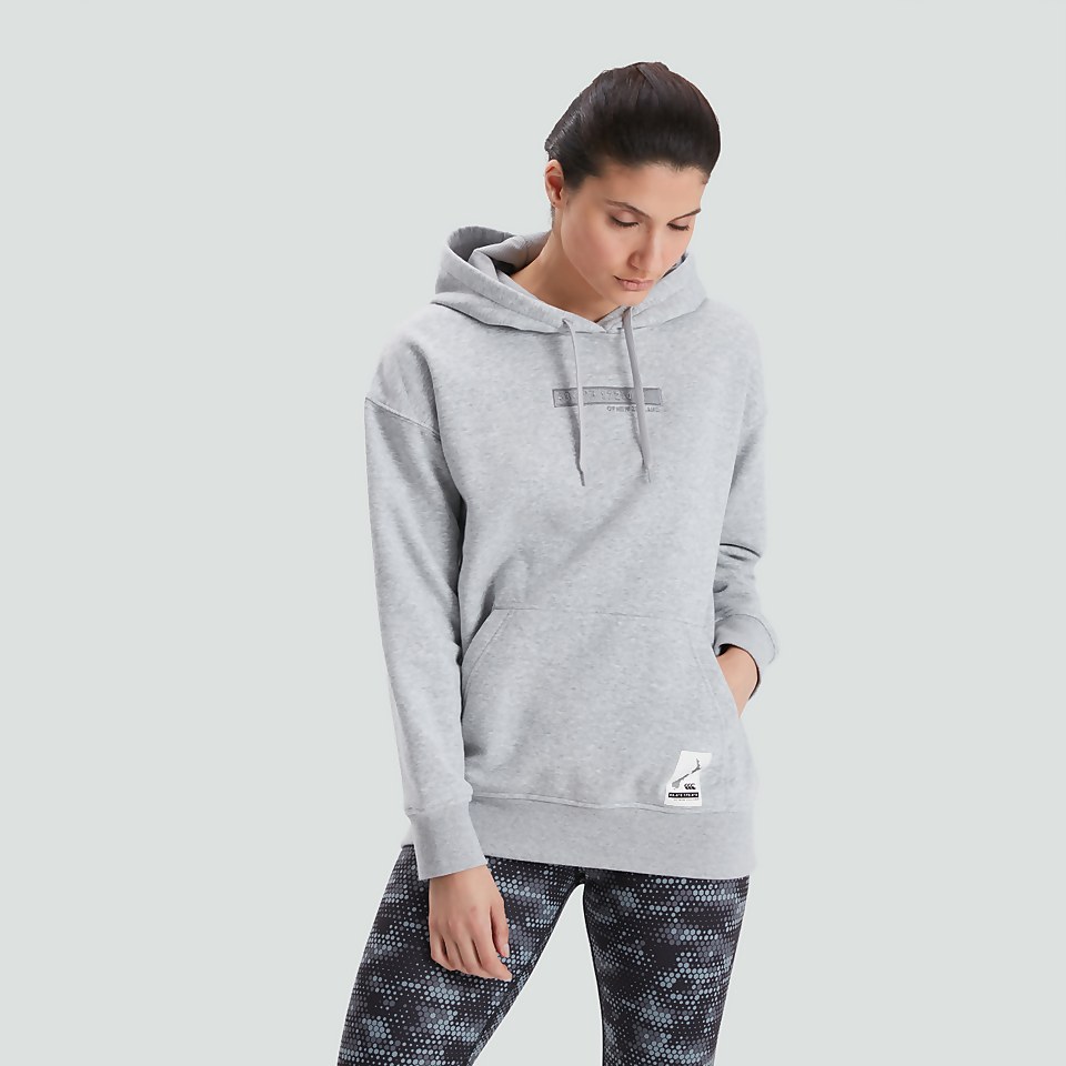 WOMENS OVERSIZED HOODY GREY