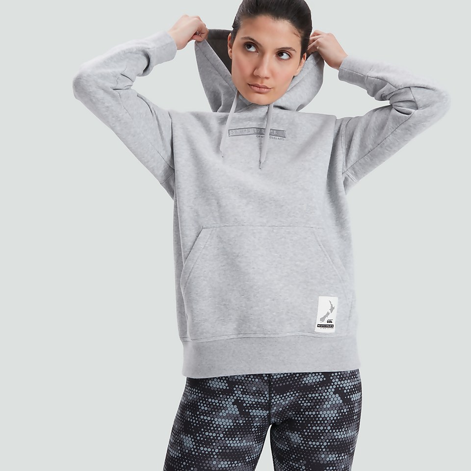 WOMENS OVERSIZED HOODY GREY