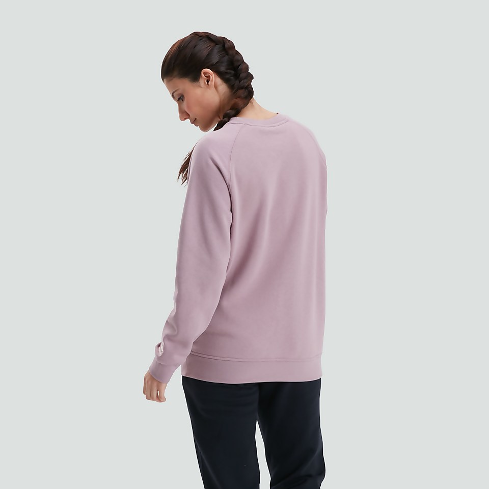WOMENS CREWNECK SWEATSHIRT PURPLE
