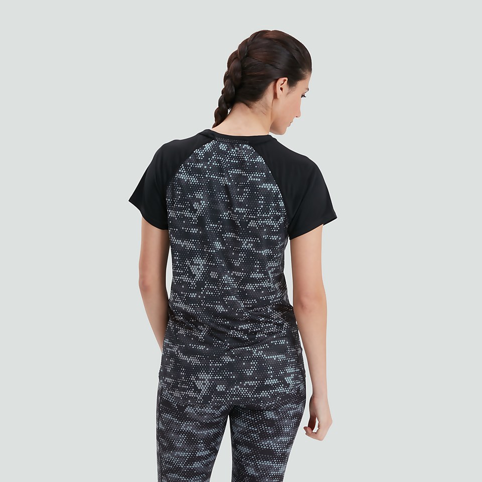 WOMENS VAPODRI SUPERLIGHT SHORT SLEEVED TEE GREY