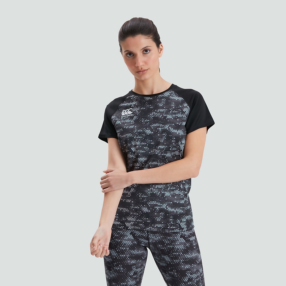WOMENS VAPODRI SUPERLIGHT SHORT SLEEVED TEE GREY