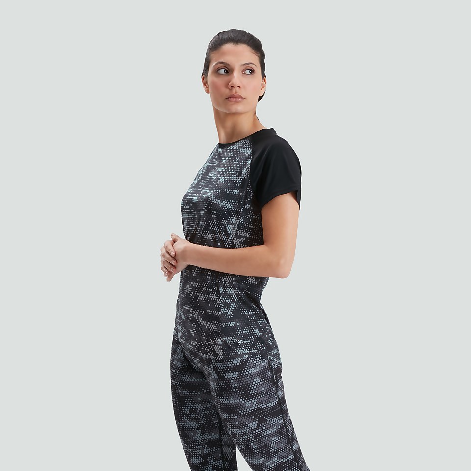 WOMENS VAPODRI SUPERLIGHT SHORT SLEEVED TEE GREY