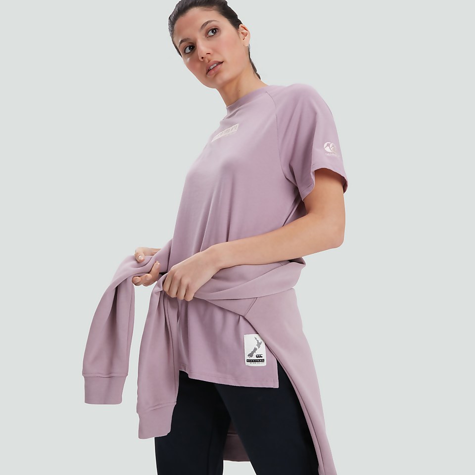 CANTERBURY BOXY TEE AF PURPLE