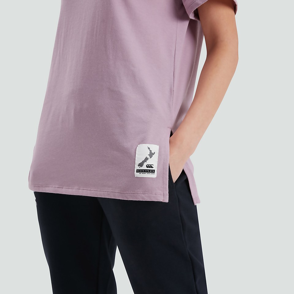 CANTERBURY BOXY TEE AF PURPLE