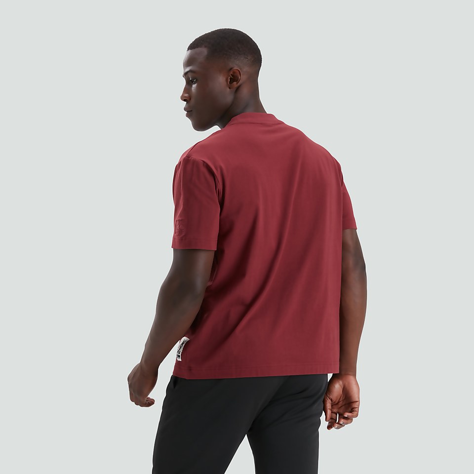 MENS OVERSIZED TEE BROWN