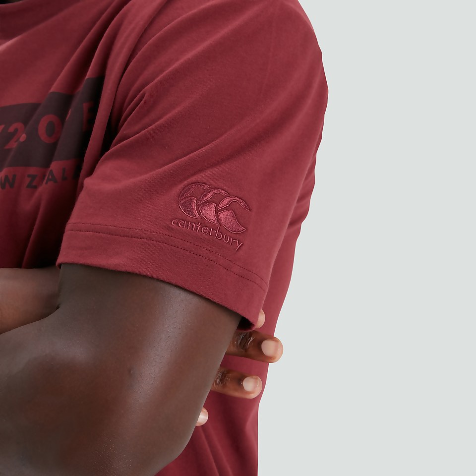 MENS OVERSIZED TEE BROWN