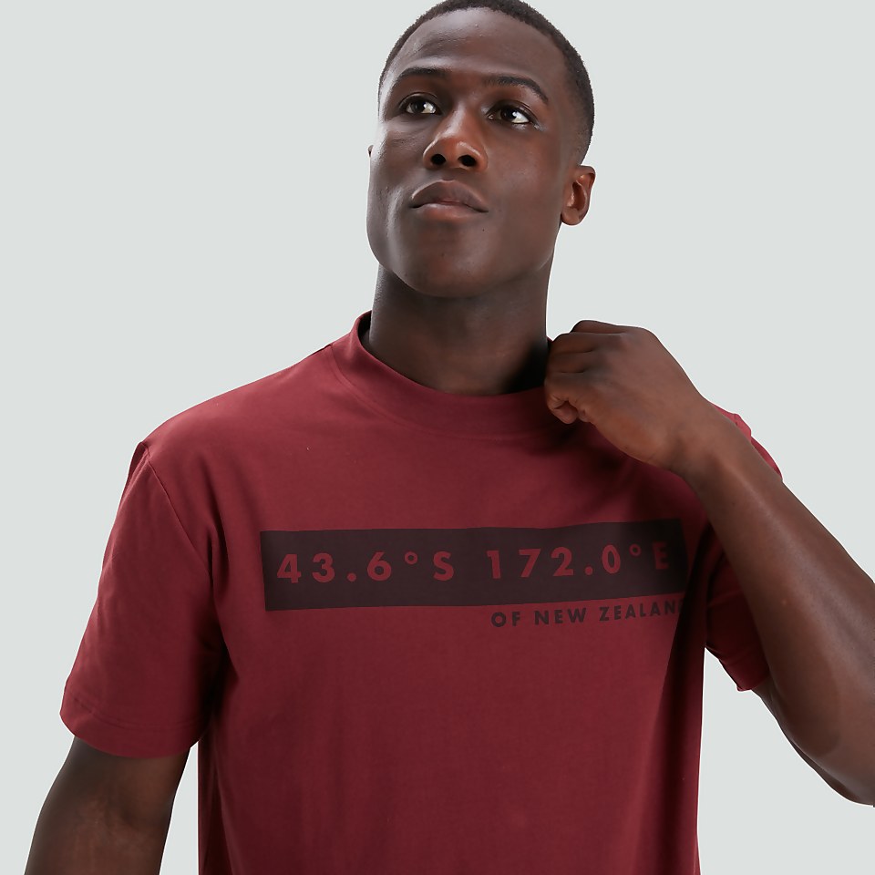 MENS OVERSIZED TEE BROWN