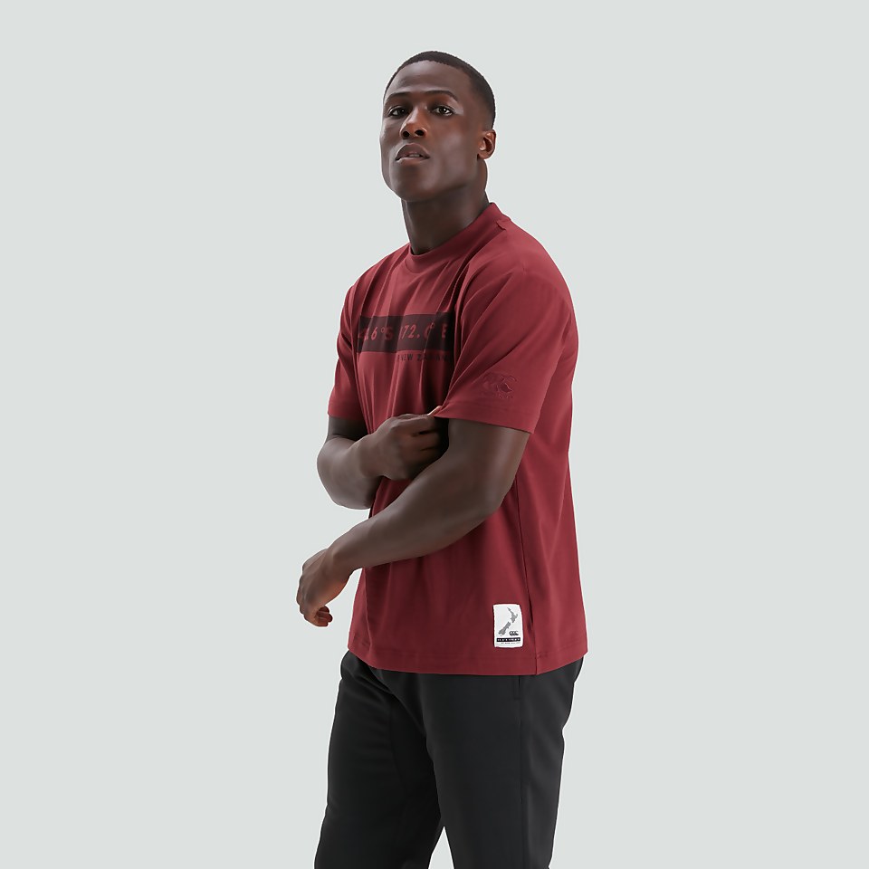 MENS OVERSIZED TEE BROWN