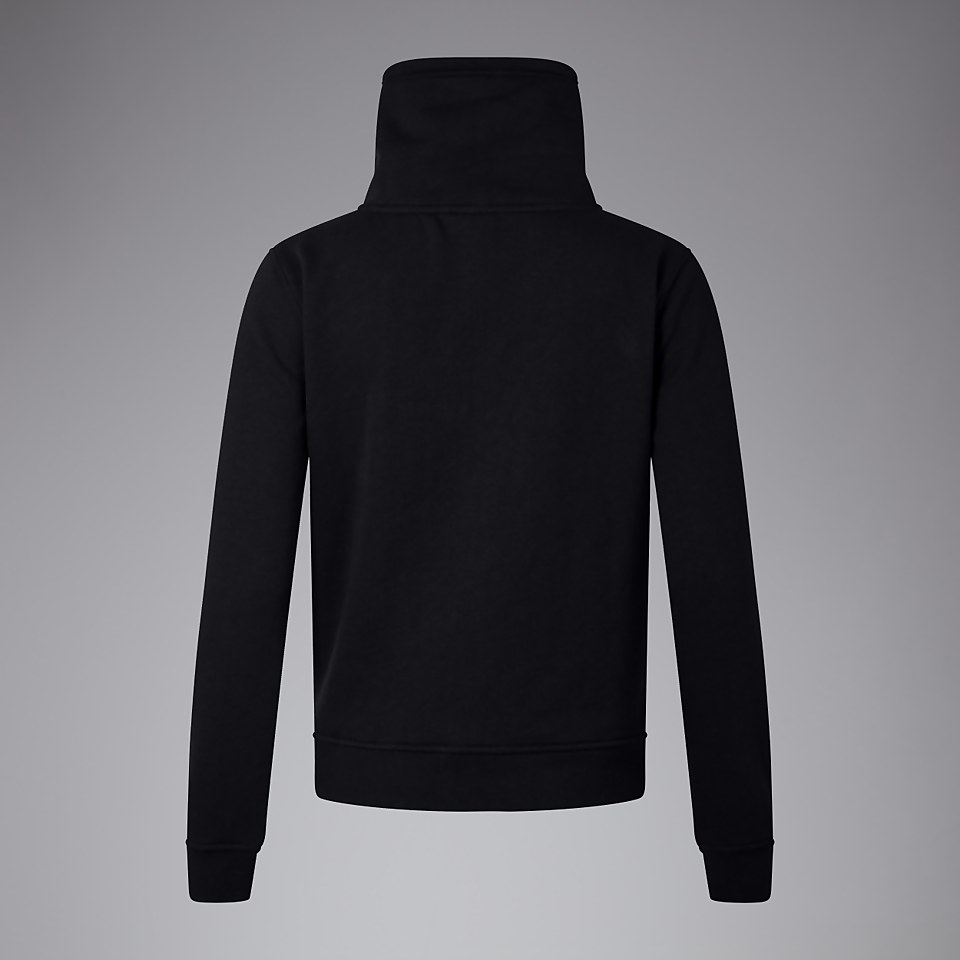 WOMENS SLOUCH SWEATSHIRT BLACK