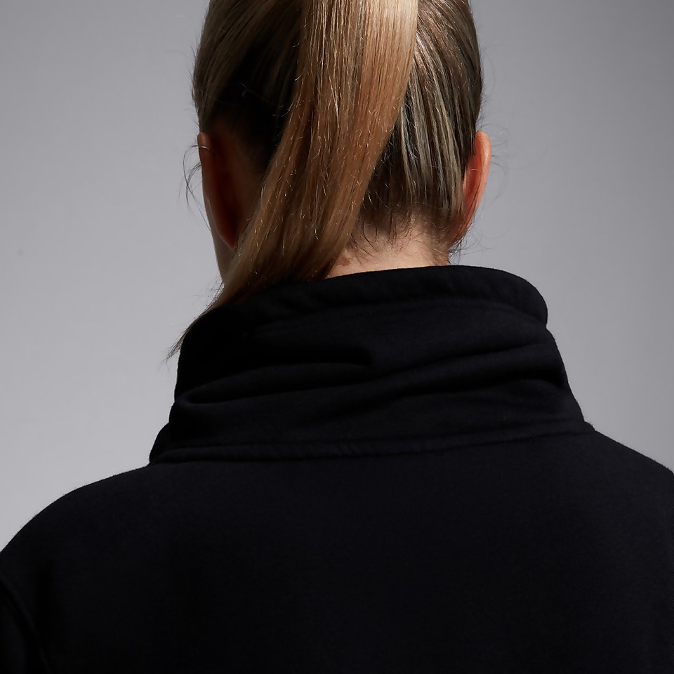 WOMENS SLOUCH SWEATSHIRT BLACK
