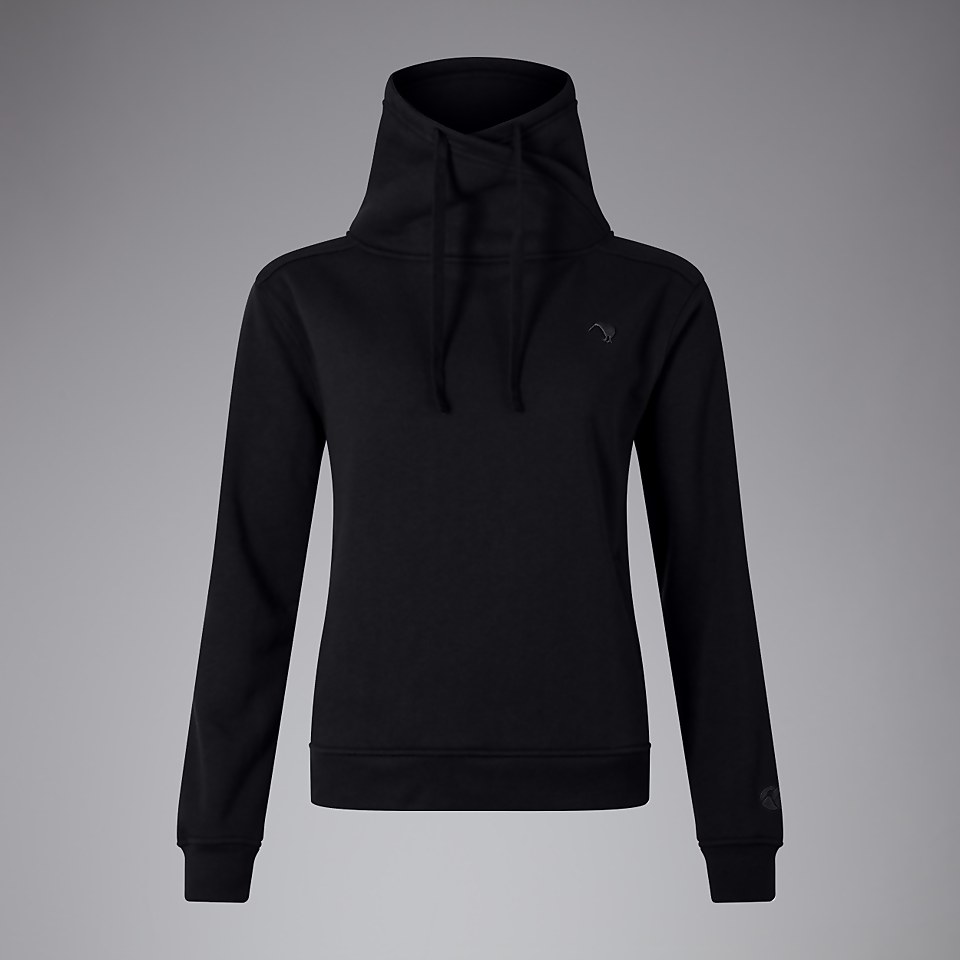 WOMENS SLOUCH SWEATSHIRT BLACK