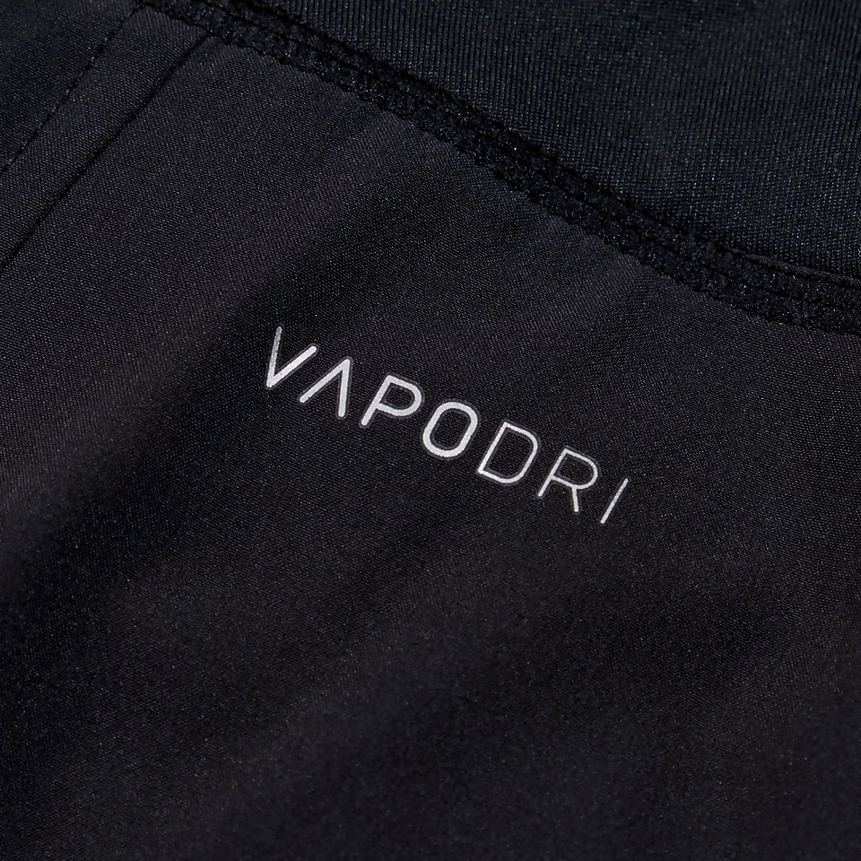WOMENS VAPODRI 3 INCH SHORT BLACK