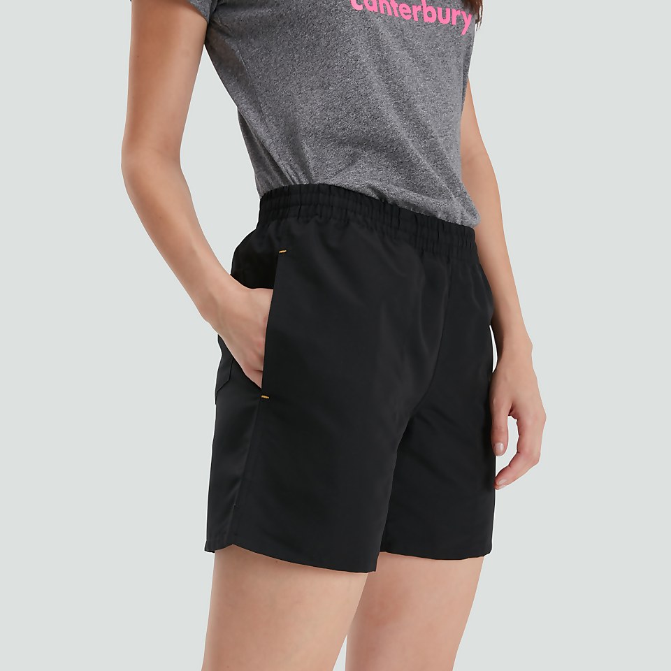 WOMENS UGLIES 5 INCH TACTIC SHORTS BLACK