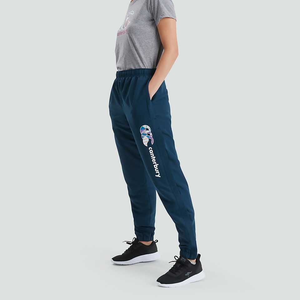WOMENS UGLIES TAPERED STADIUM PANT BLUE