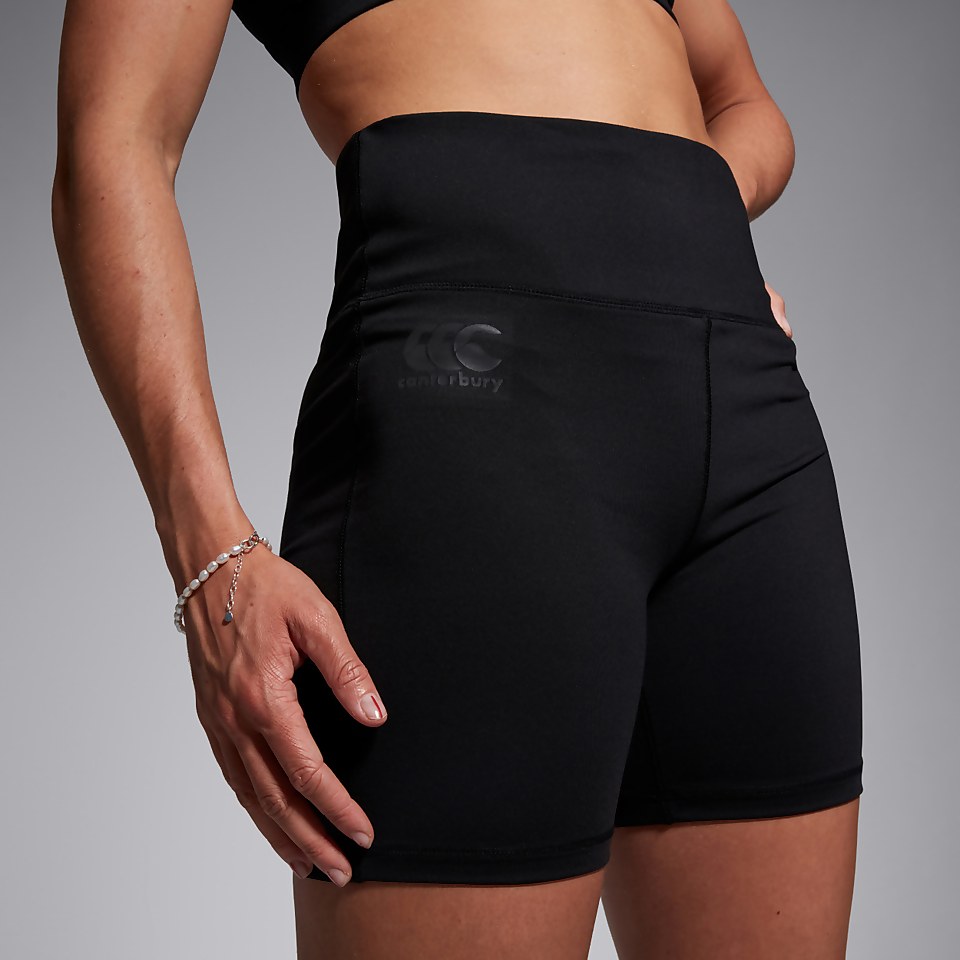 WOMENS VAPODRI BOOTY SHORT BLACK