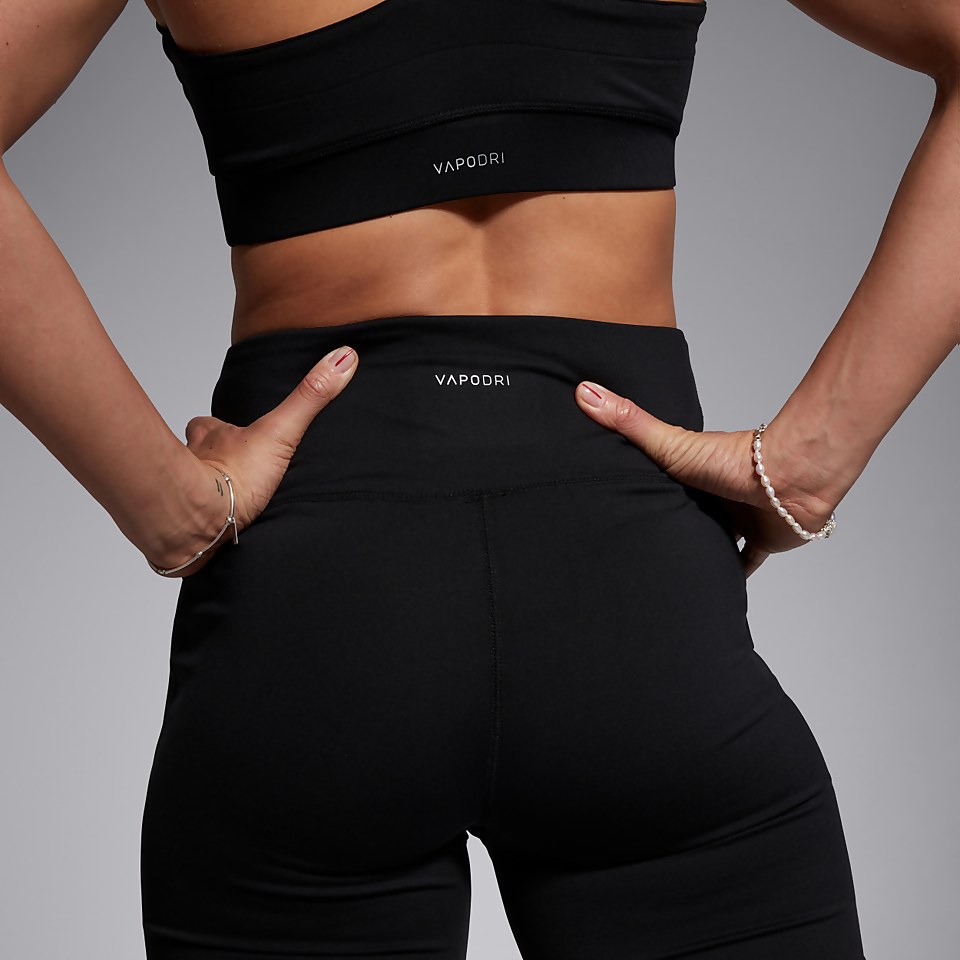 WOMENS VAPODRI BOOTY SHORT BLACK