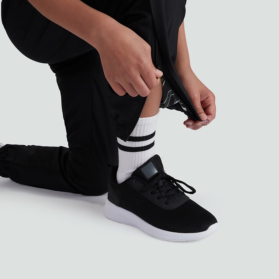 JUNIOR UNISEX UGLIES TAPERED CUFF STADIUM PANT BLACK