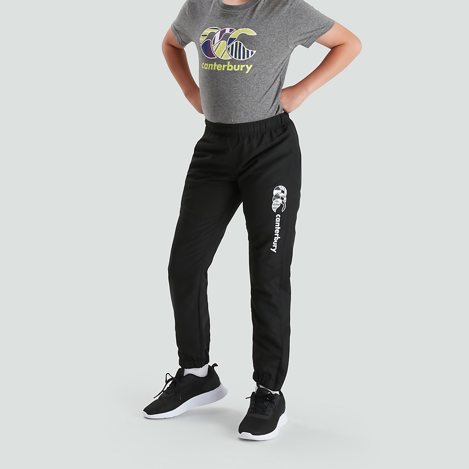 JUNIOR UNISEX UGLIES TAPERED CUFF STADIUM PANT BLACK