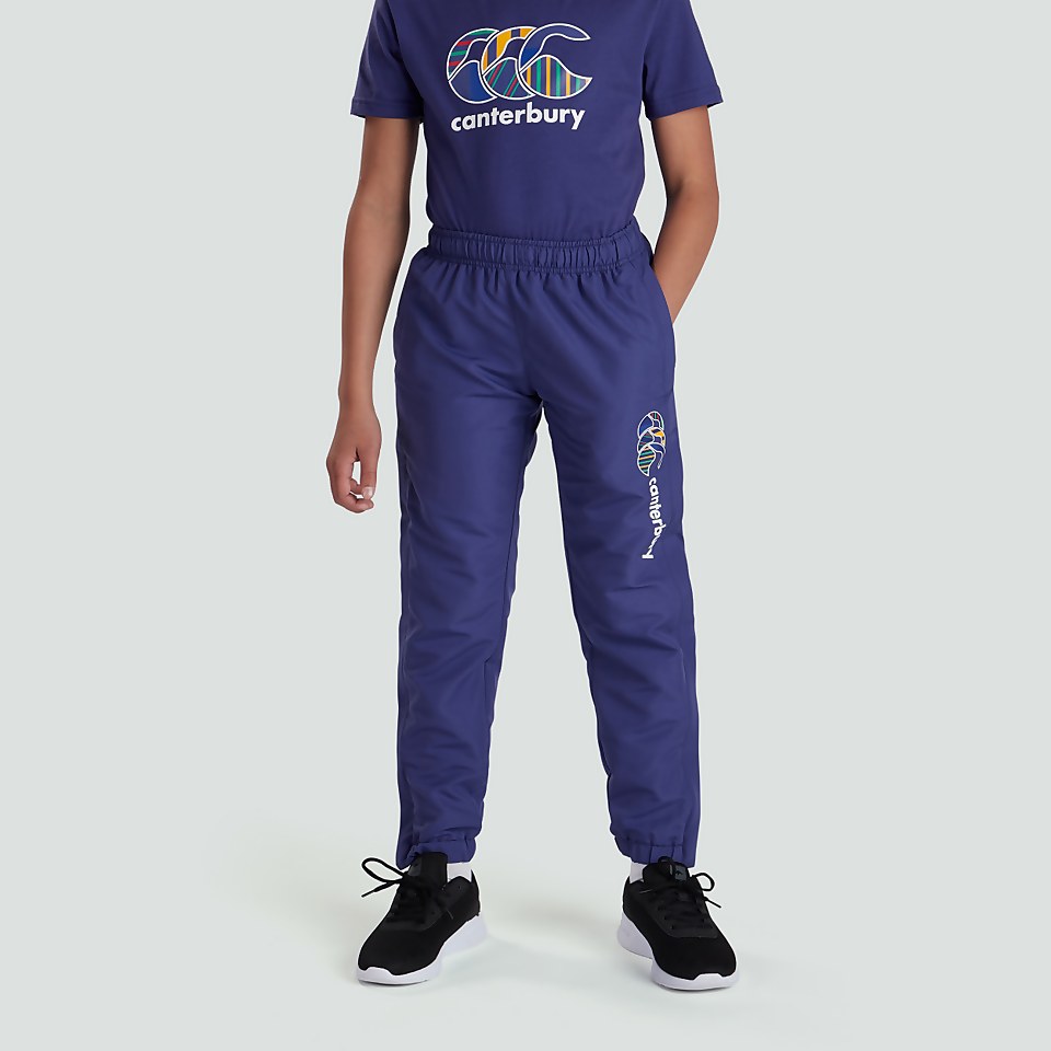 JUNIOR UNISEX UGLIES TAPERED CUFF STADIUM PANT NAVY