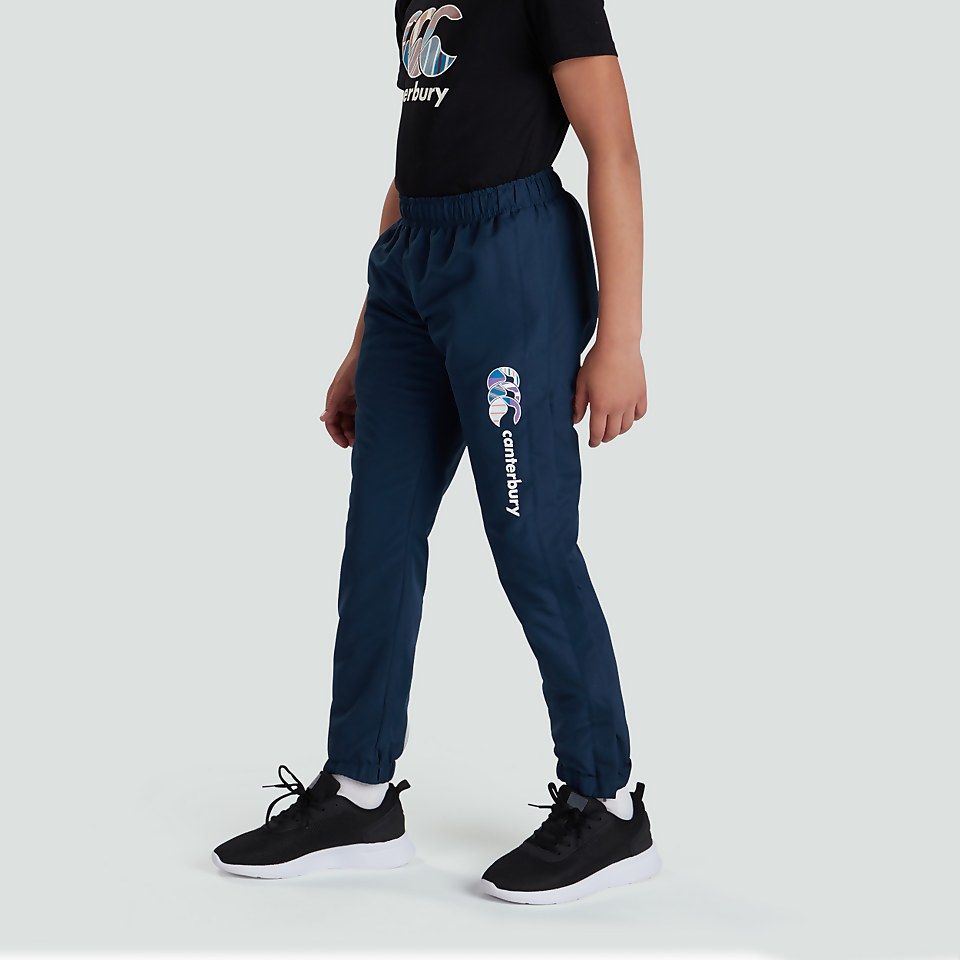 JUNIOR UNISEX UGLIES TAPERED CUFF STADIUM PANT BLUE