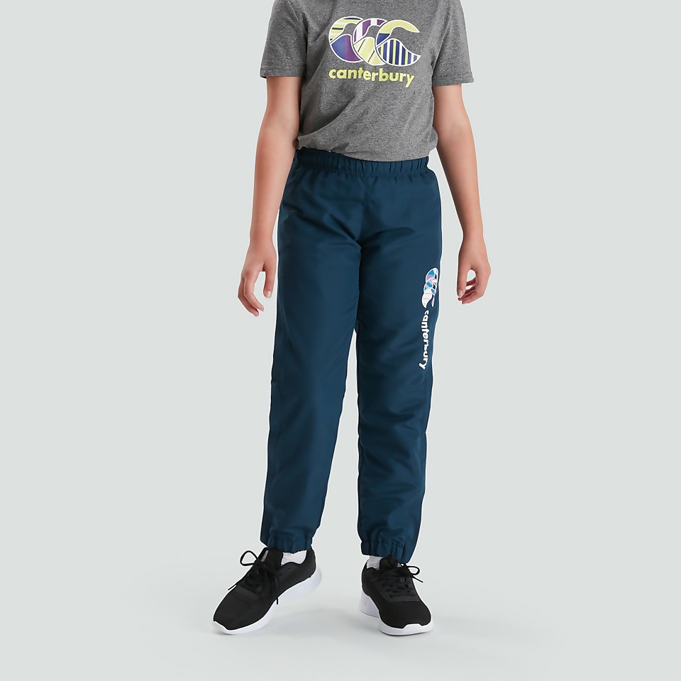 JUNIOR UNISEX UGLIES TAPERED CUFF STADIUM PANT BLUE