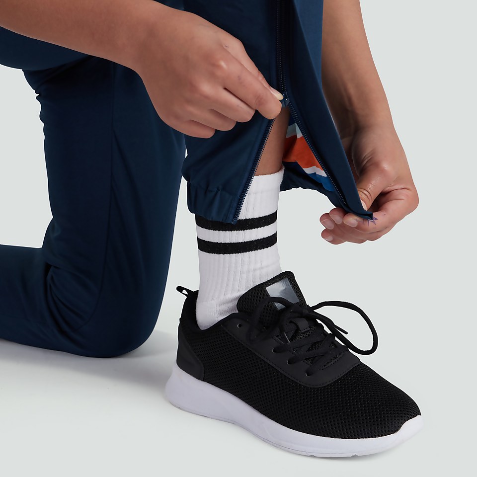 JUNIOR UNISEX UGLIES TAPERED CUFF STADIUM PANT BLUE