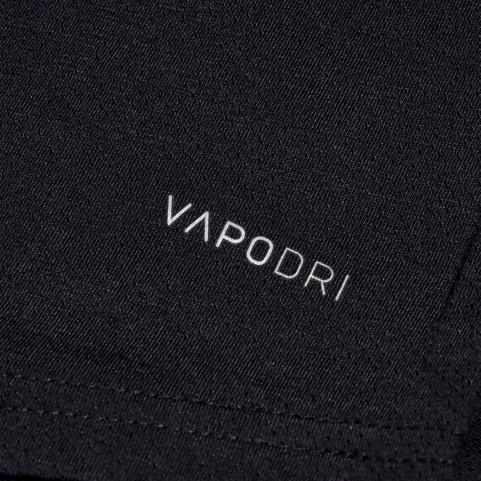 WOMENS VAPODRI SHORT SLEEVED TEMPO TEE BLACK