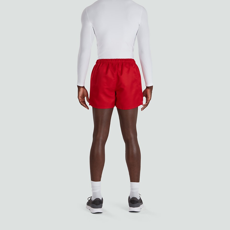 MENS ADVANTAGE SHORTS RED