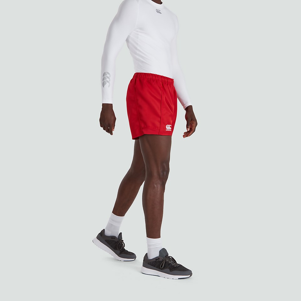 MENS ADVANTAGE SHORTS RED