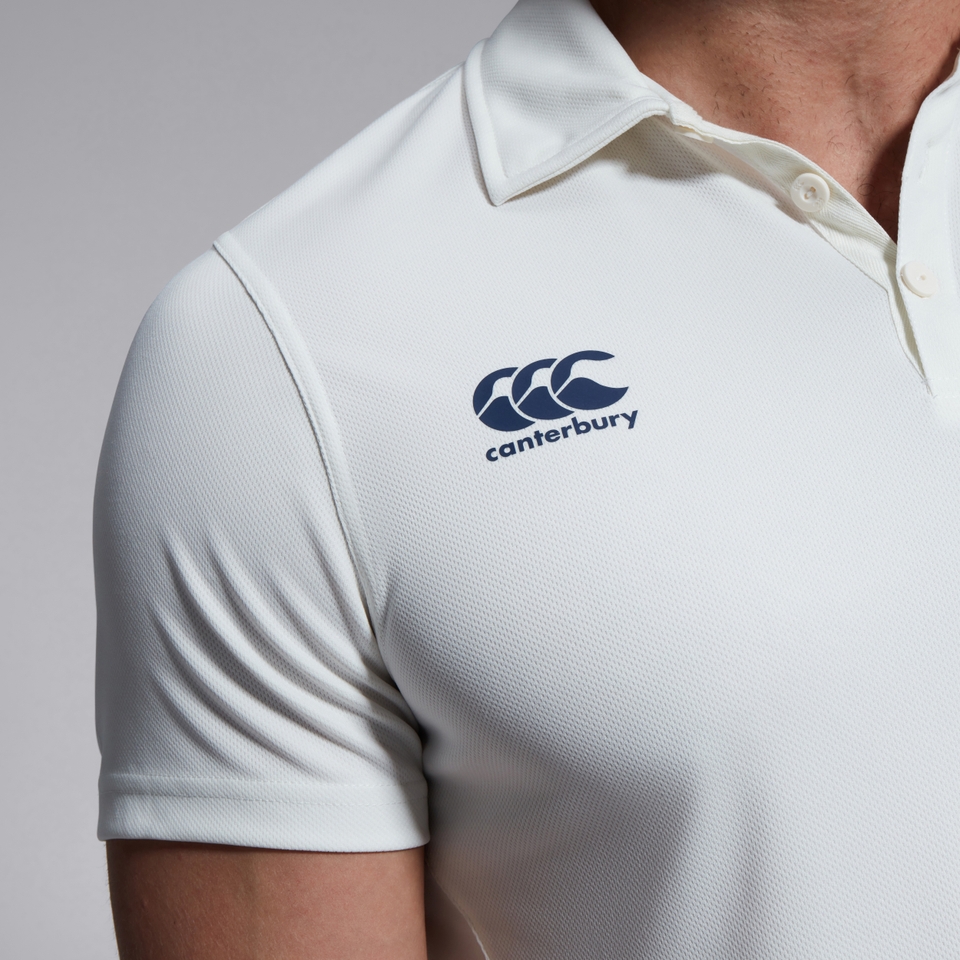CANTERBURY CRICKET SHIRT SENIOR CREAM