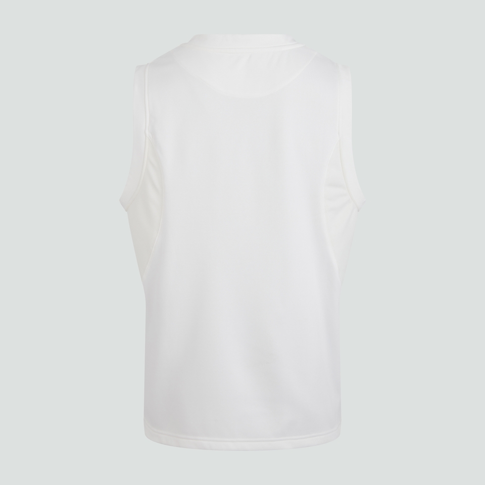 CANTERBURY SLEEVELESS CRICKET OVERSH CREAM