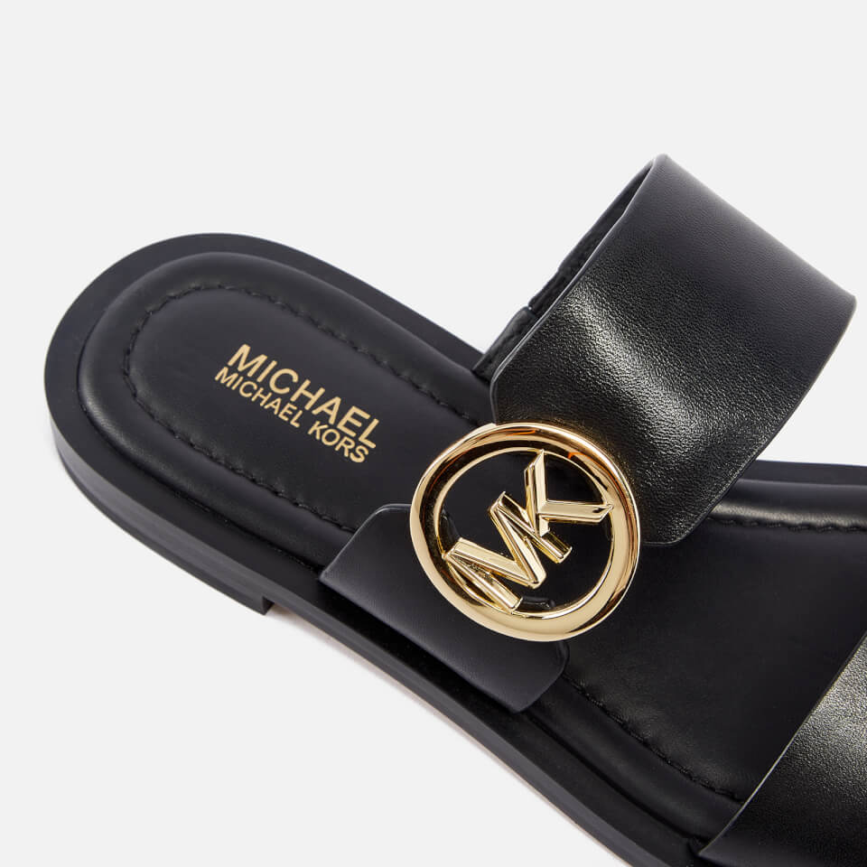 MICHAEL Michael Kors Women s Summer Double Strap Sandals Black Allsole