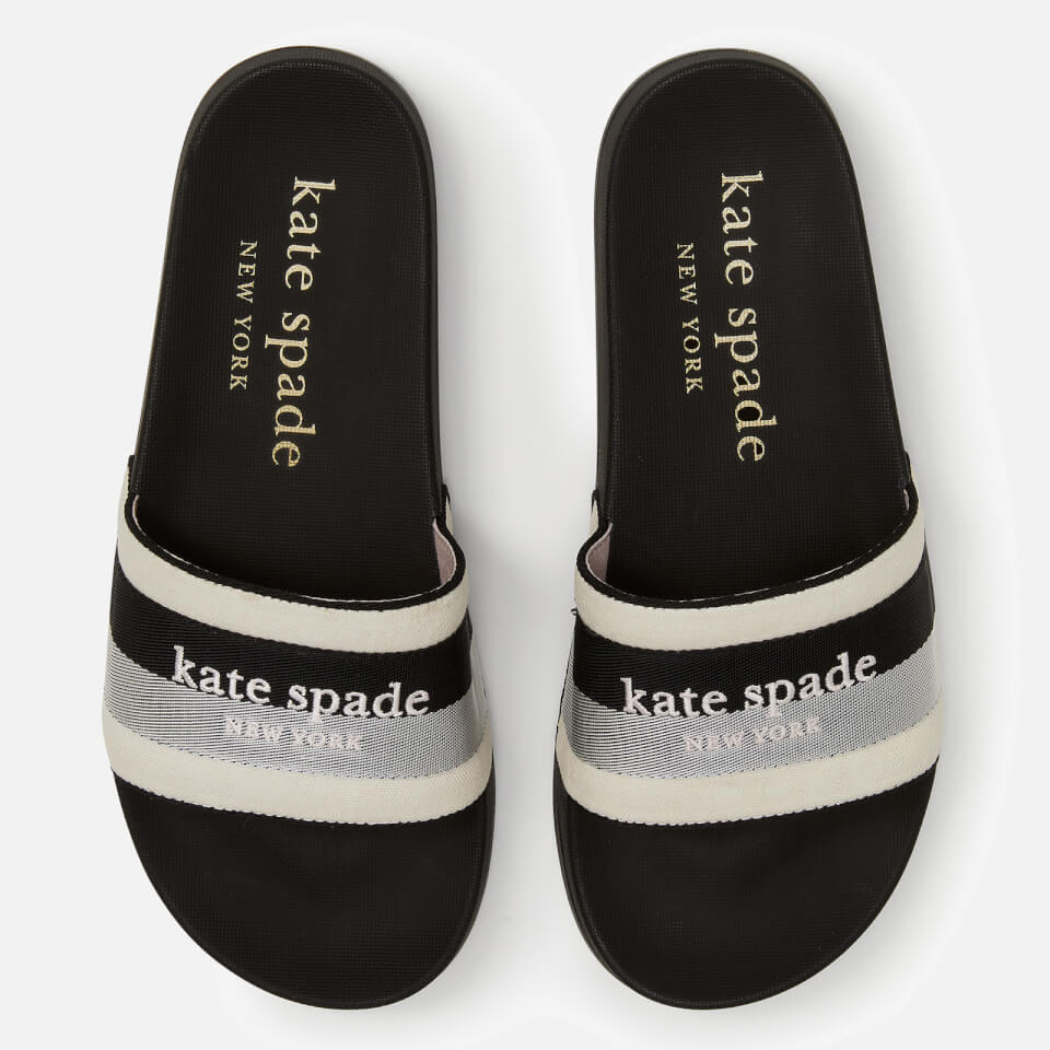 Kate Spade New York Women's Buttercup Slide Sandals - Parchment/Black