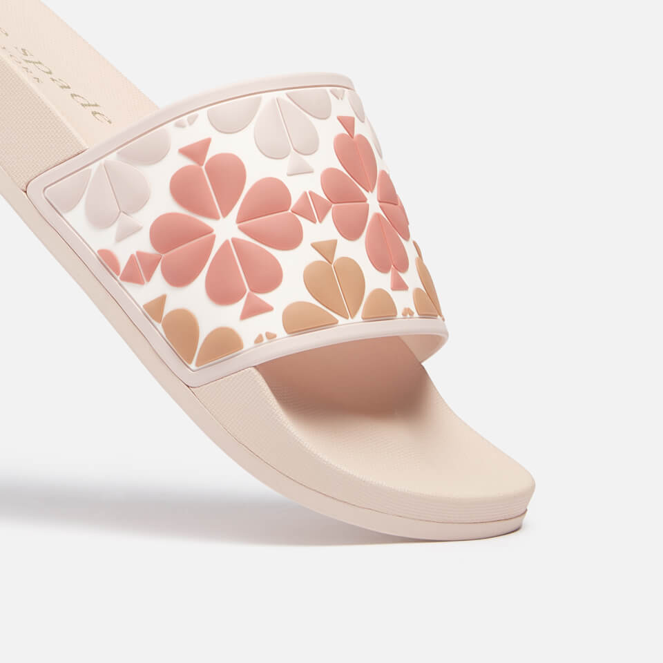 Kate Spade New York Women's Olympia Slide Sandals - Multi/Optic White