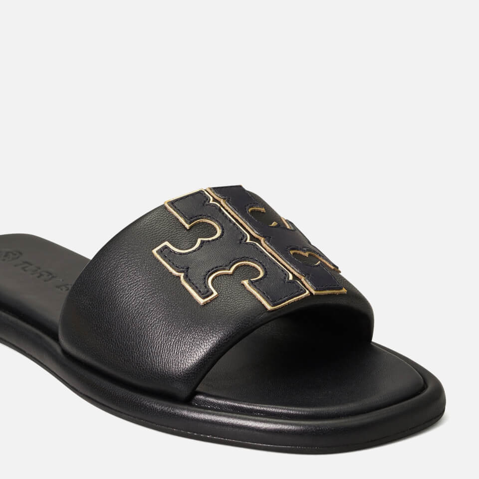 Tory Burch Women's Double T Sport Slide Sandals - Black | FREE UK Delivery  | Allsole