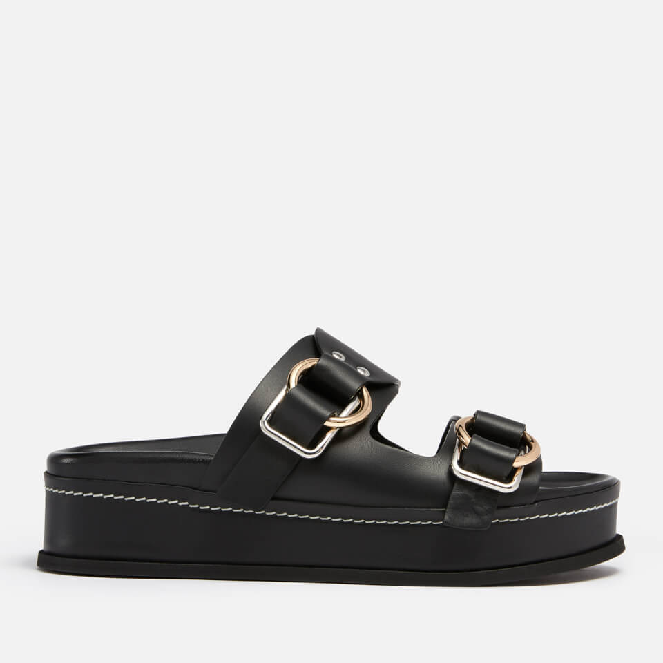 3.1 Phillip Lim Women's Freida Platform Double Buckle Slide