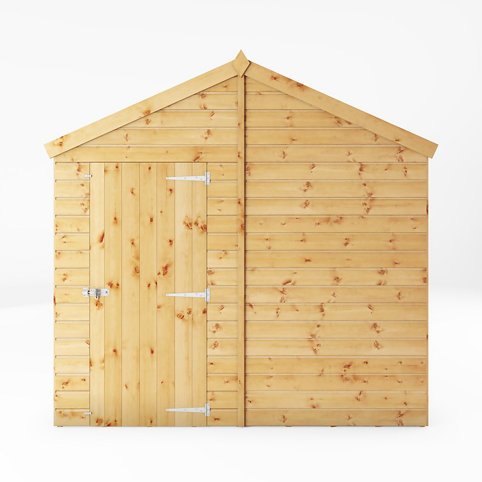 Mercia 10ft x 8ft Premium Shiplap Apex Shed - Including Installation