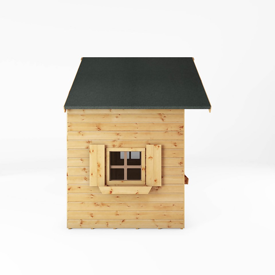 Mercia 7ft x 5ft Swiss Cottage Double Storey Playhouse - Installation Included