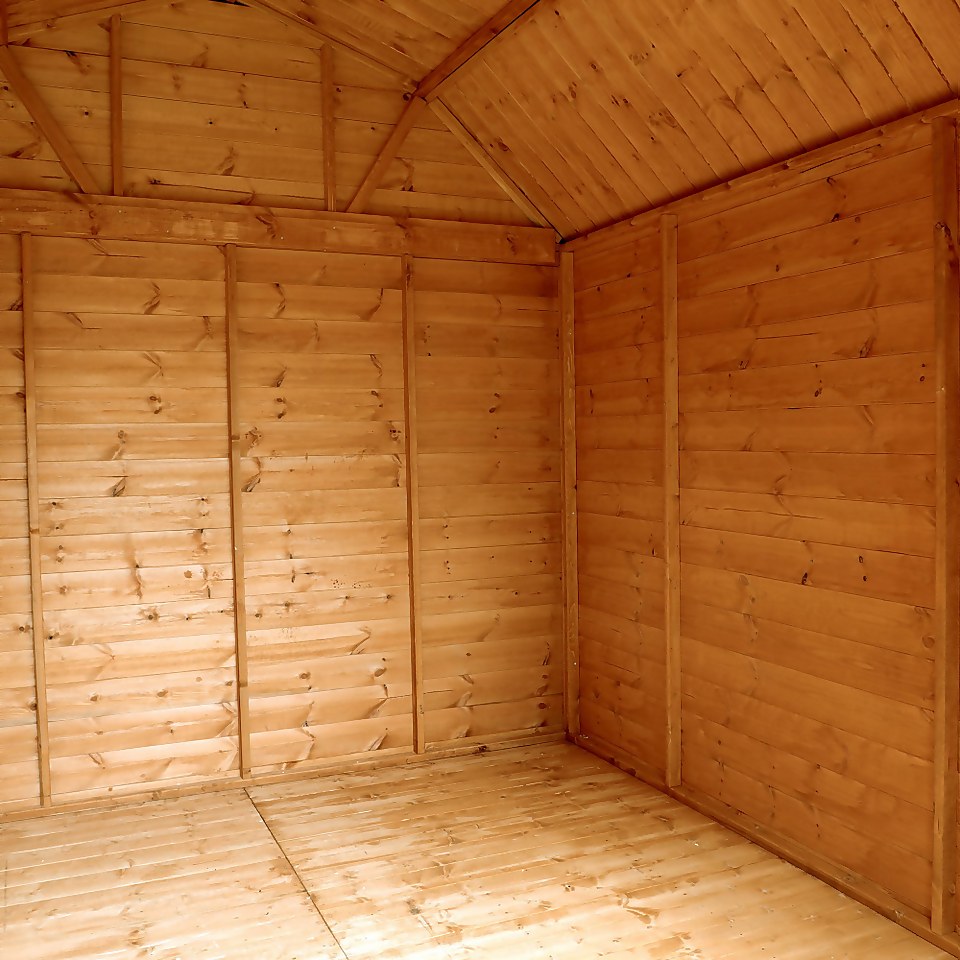 Mercia 10ft x 8ft Premium Shiplap Barn Shed - Including Installation