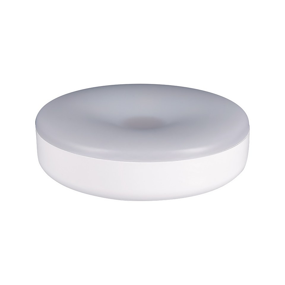 TCP Rechargeable Round PIR Light - 30L - Warm White
