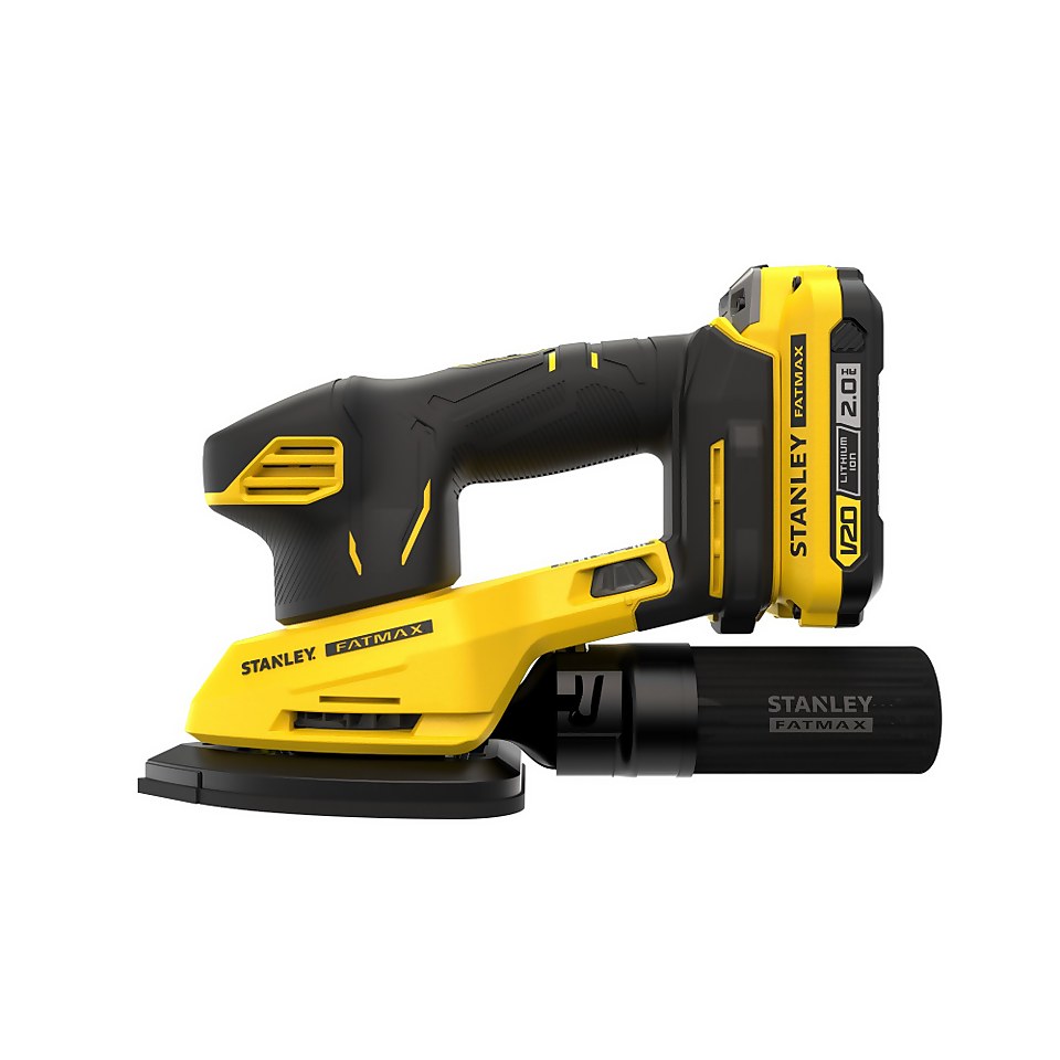 STANLEY FATMAX V20 18V Cordless Detail Sander (SFMCW221D1S-GB)