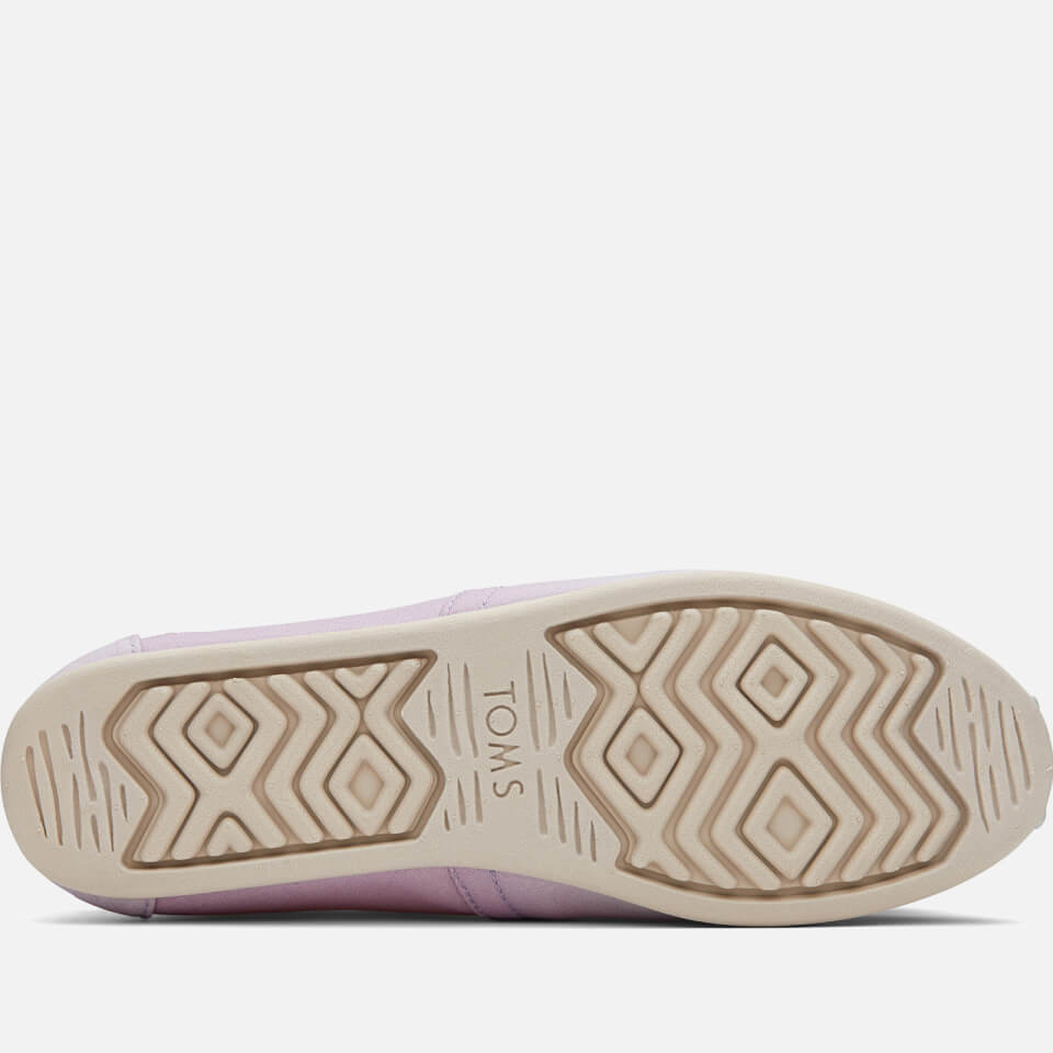 TOMS Women's Alpargata Vegan Canvas Pumps - Lilac Ombre
